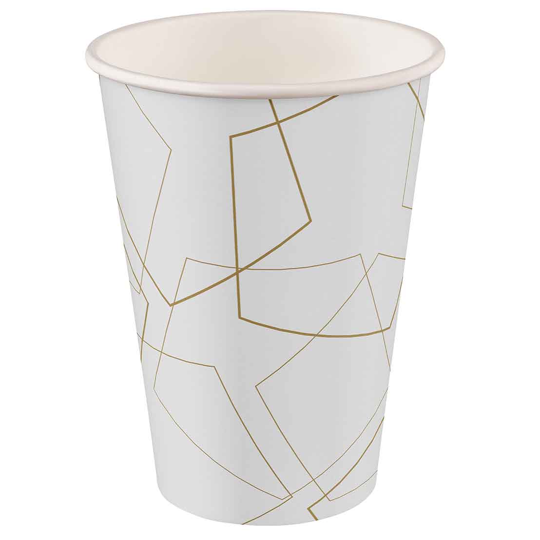 Mundspülbecher gold Hartpapier, recyclebar