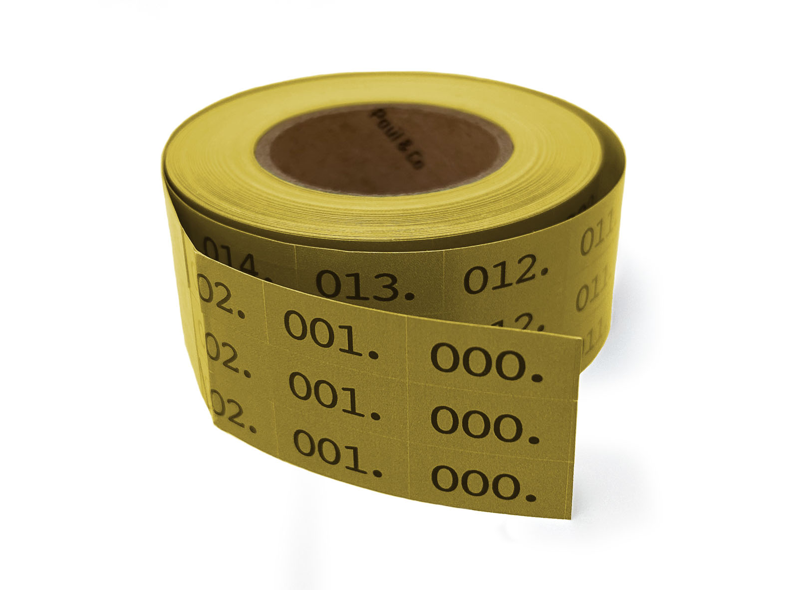 Panostar 3-fach Nummern von 000 bis 999