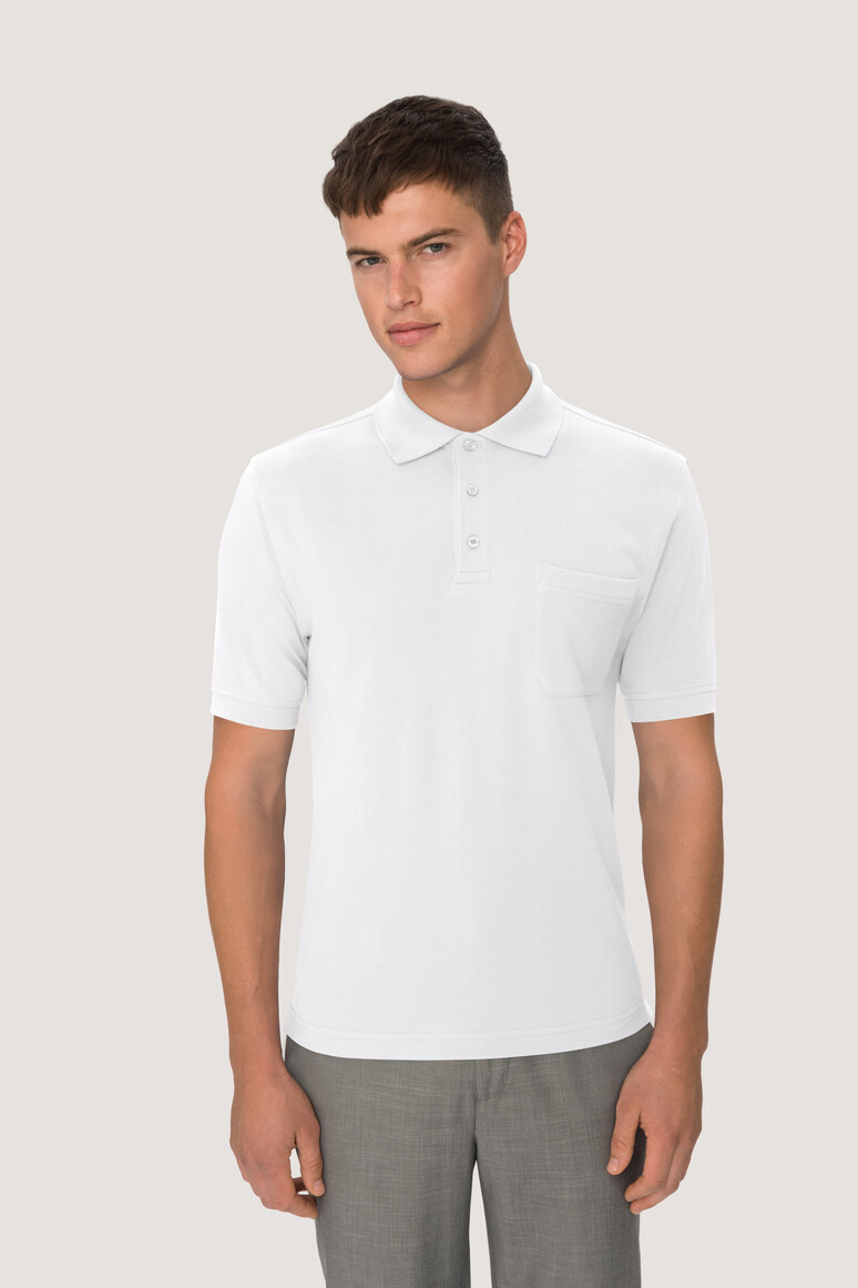 Modell 6802, HAKRO Classic-Poloshirt mit Brusttasche