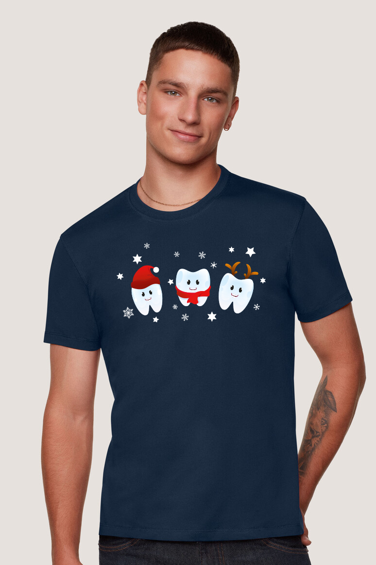 Unisex Weihnachts-Print-Shirt Motiv 3