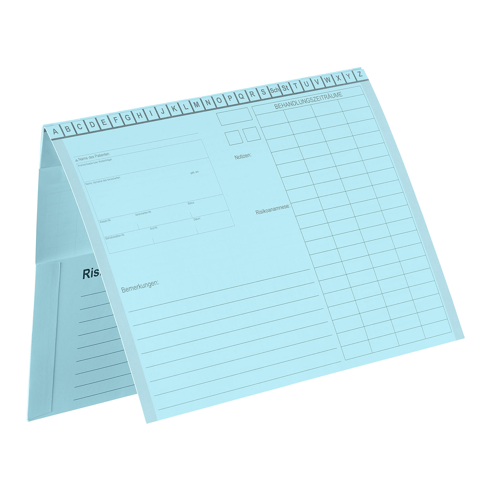 Karteimappe A5/D70 Zahnarztkartei