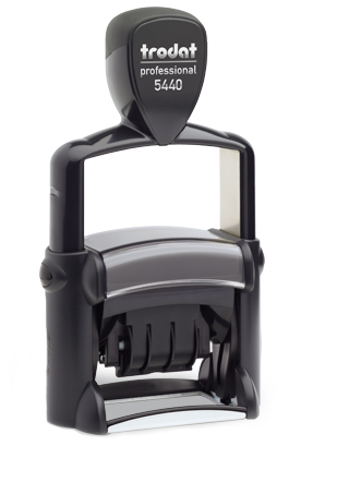 Datum-Profistempel-Automat, mit Zusatztext