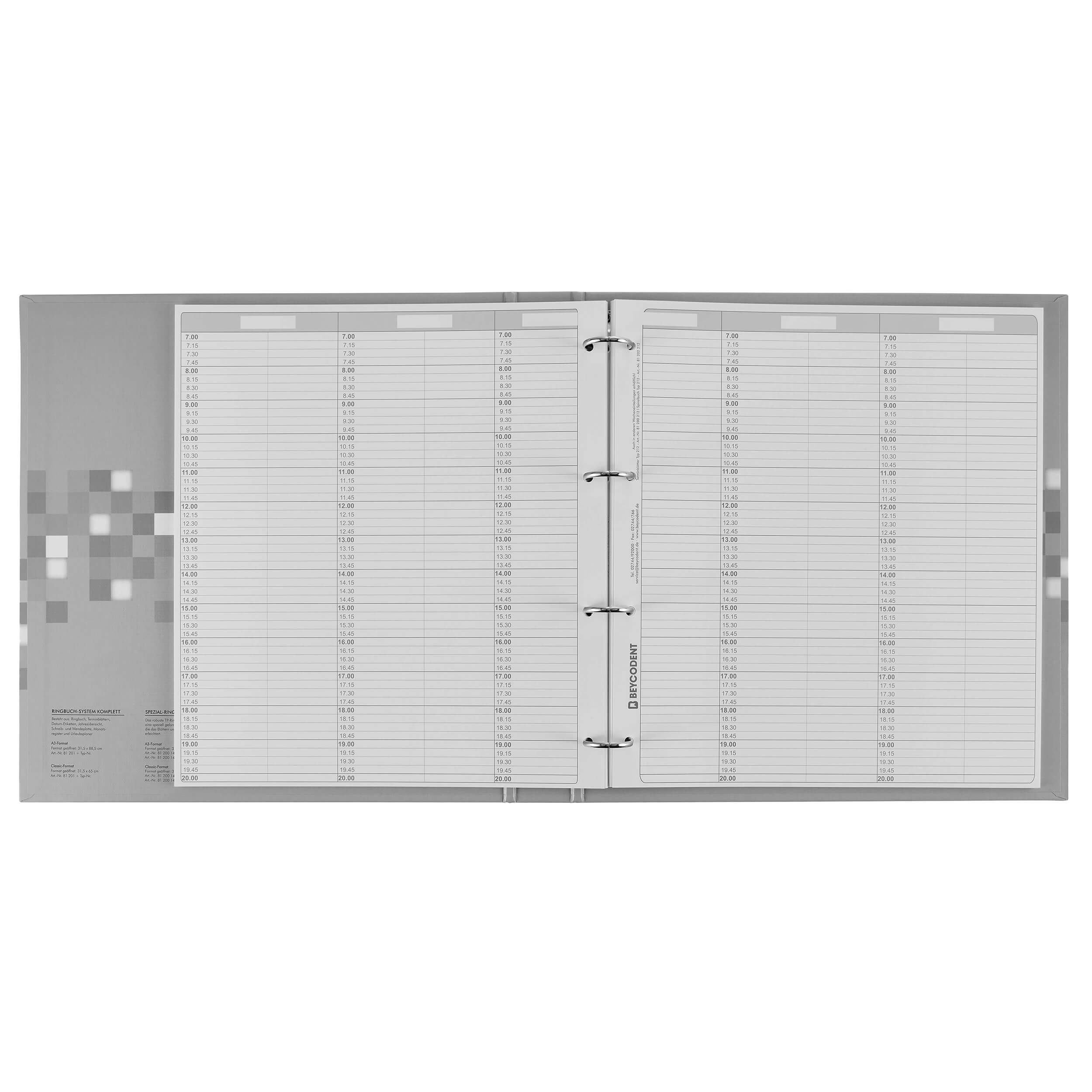 Terminplaner Ringbuch, Ordner einzeln, Classic-Format