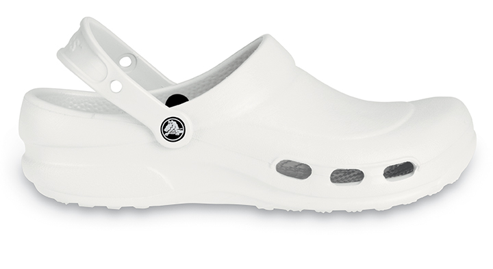 CROCS SPECIALIST II WORK CLOG MEDICAL VENT, weiß