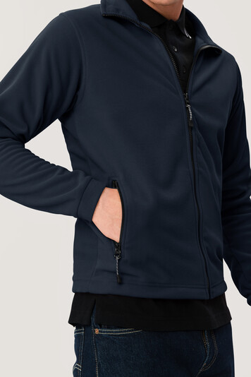 Modell 6840, HAKRO Herren Fleecejacke