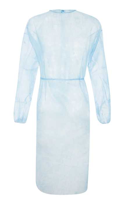 SplashCoat+ blau, 10er Pack medizinscher Einweg-Schutzkittel