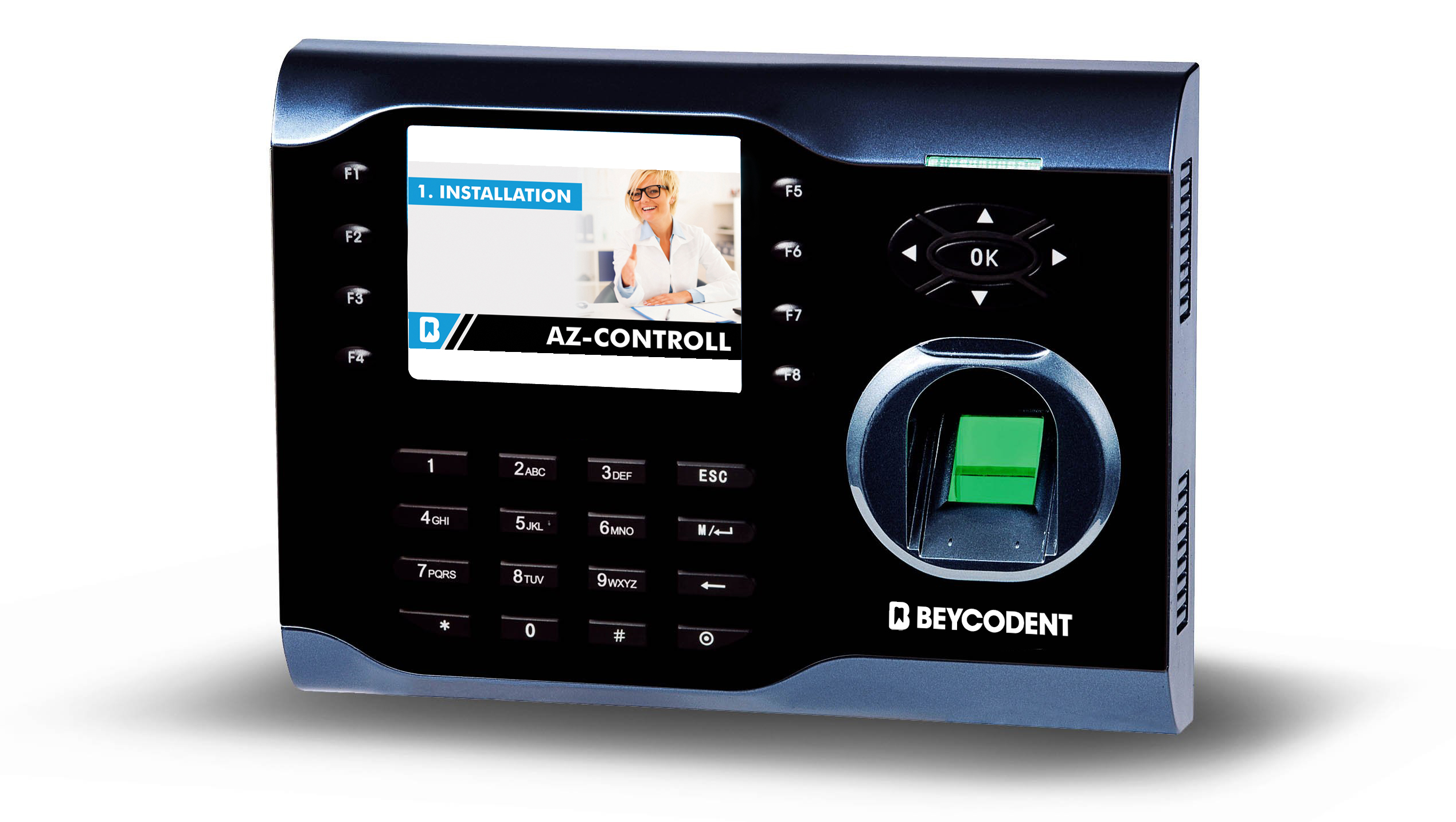 RFID-Terminal mit optischen Fingerprint-Sensor