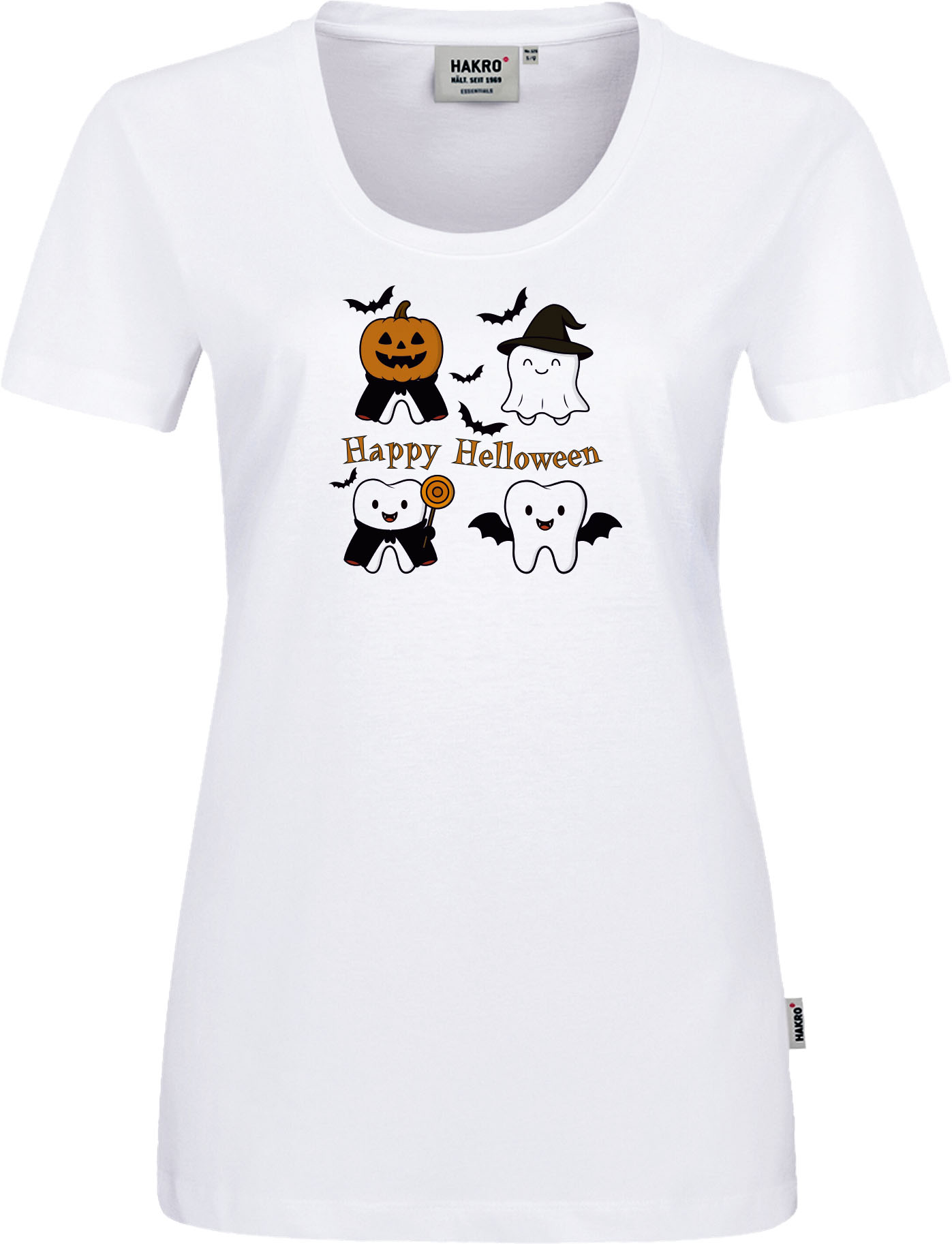 Printshirt "Happy Halloween"