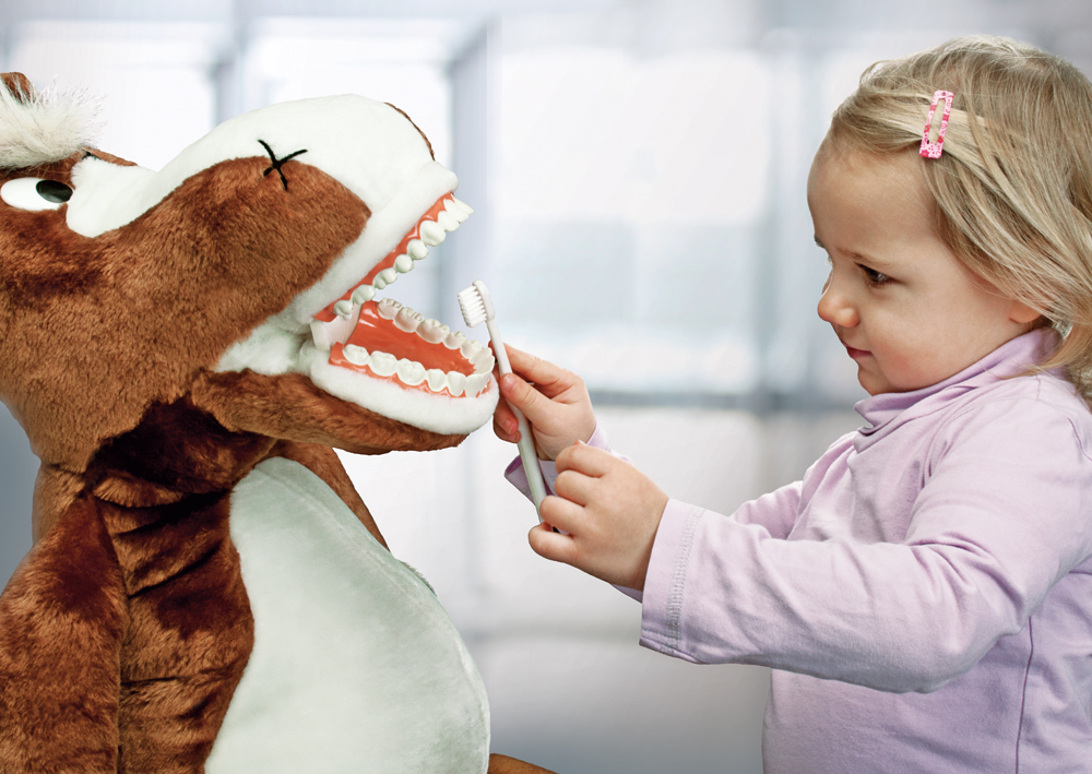 Putzi Buddy Teddy-Bär Handpuppe 