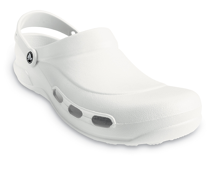 CROCS SPECIALIST II WORK CLOG MEDICAL VENT, weiß