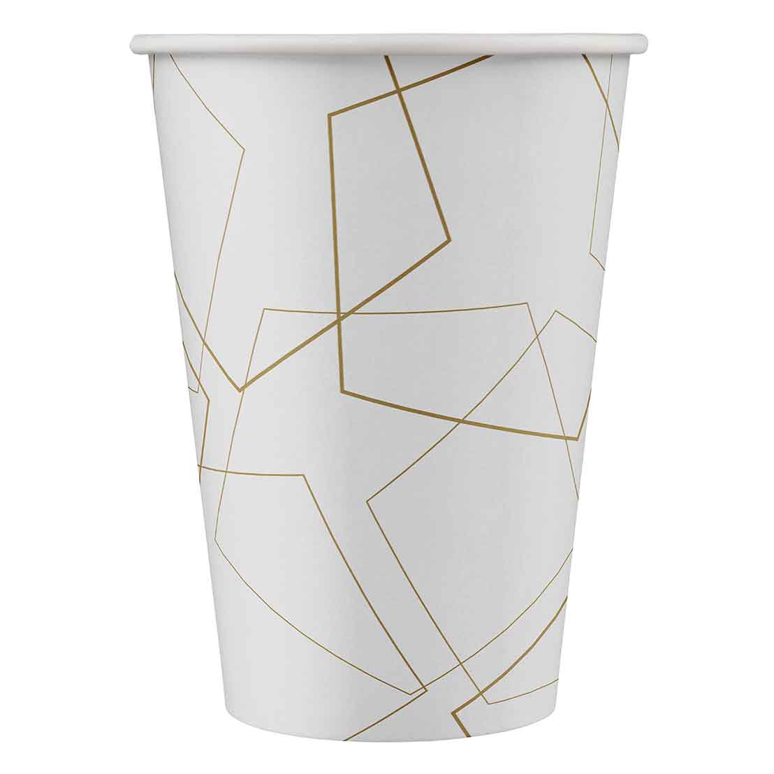 Mundspülbecher gold Hartpapier, recyclebar