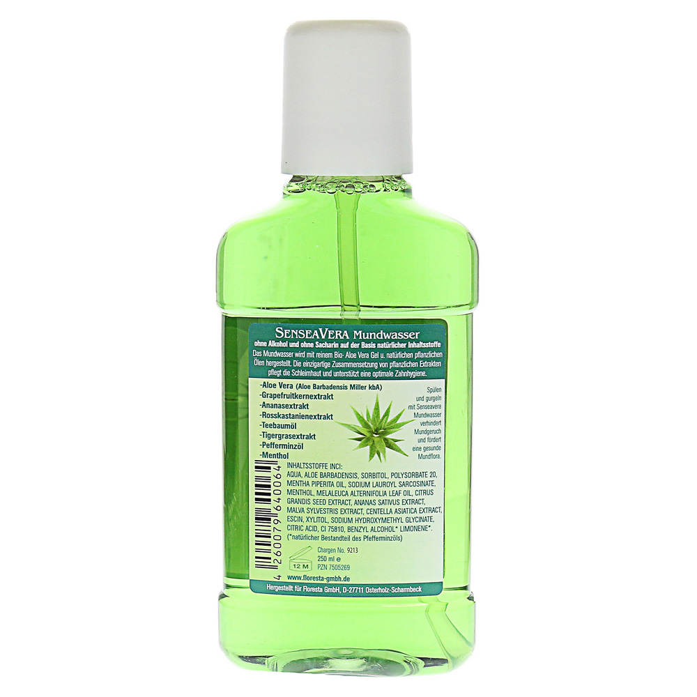 Mundwasser SENSEAVERA Aloe Vera