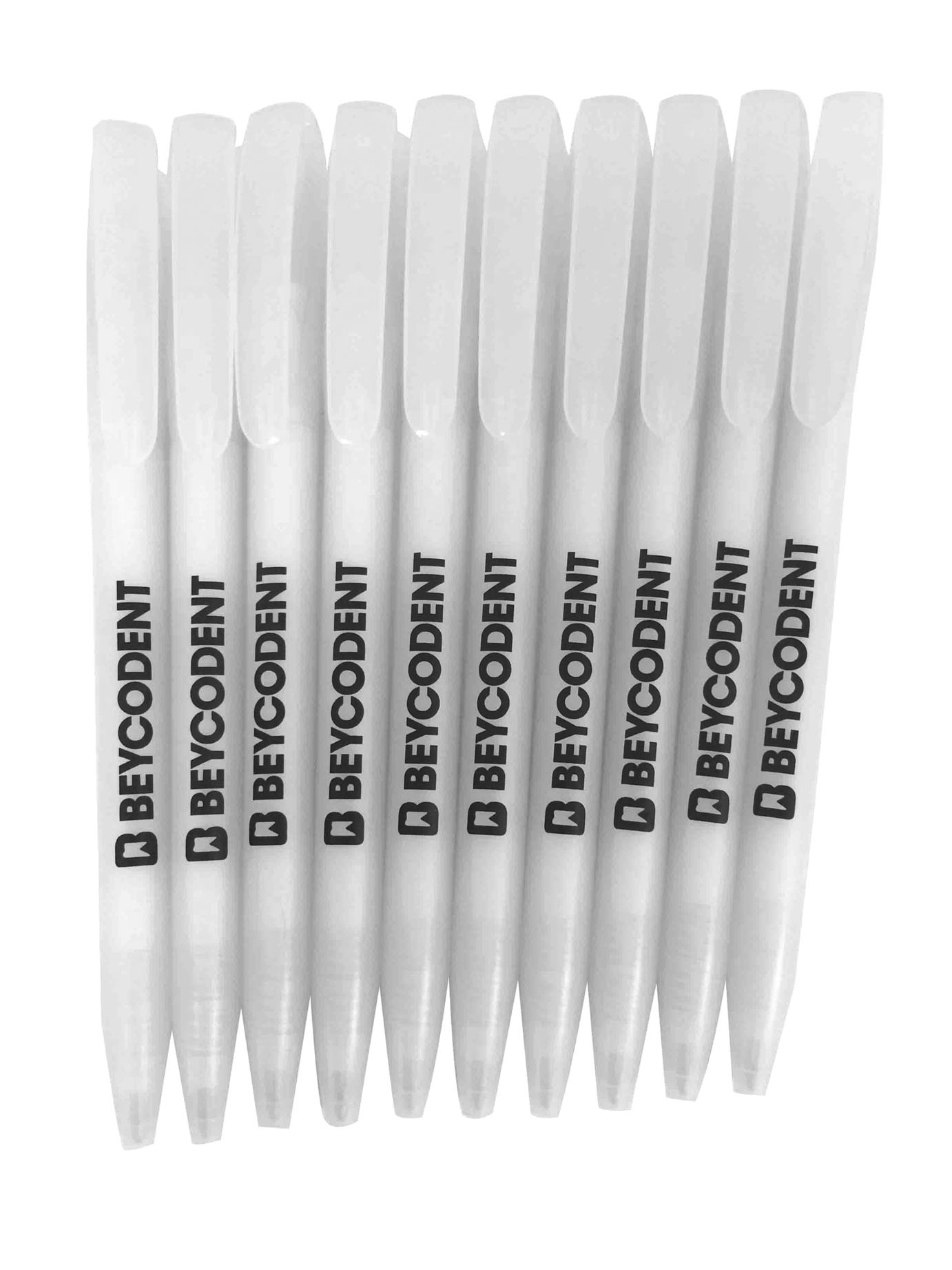 Kugelschreiber BEYCODENT weiß