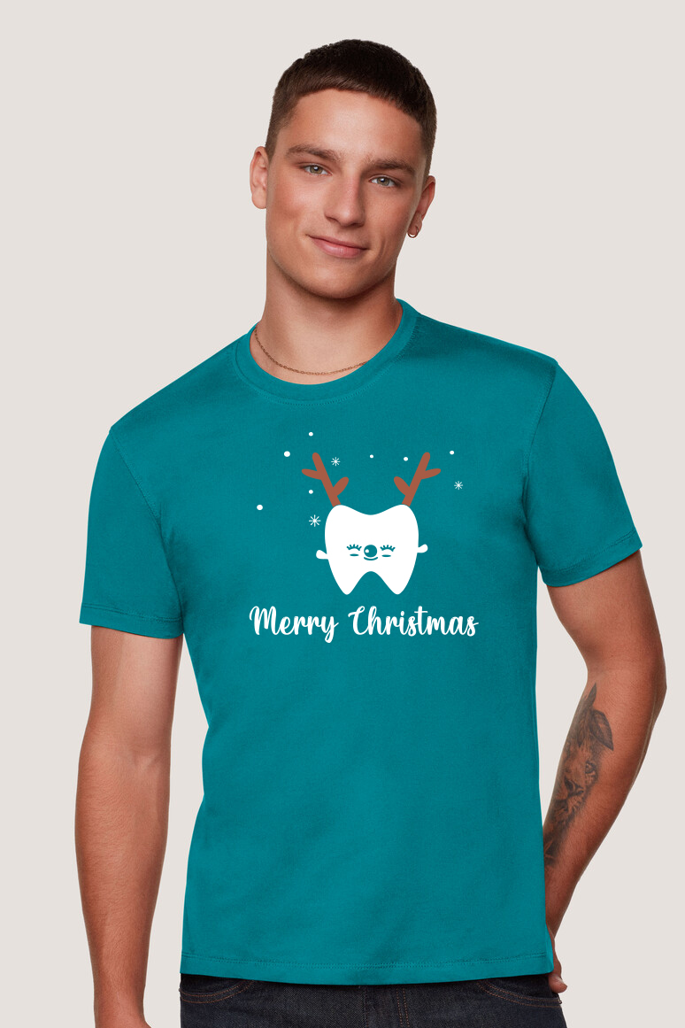 Unisex Weihnachts-Print-Shirt Motiv 2