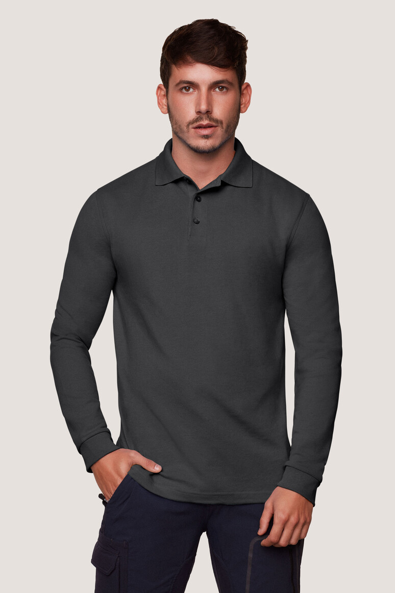 Modell 6815, HAKRO Longsleeve Workwear Polo