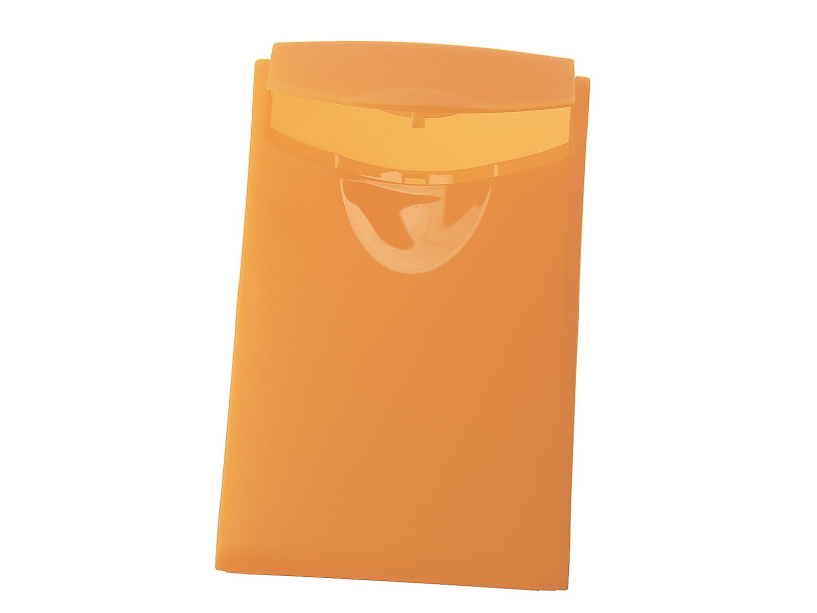Visitenkartenbox orange, für ca. 20 Karten