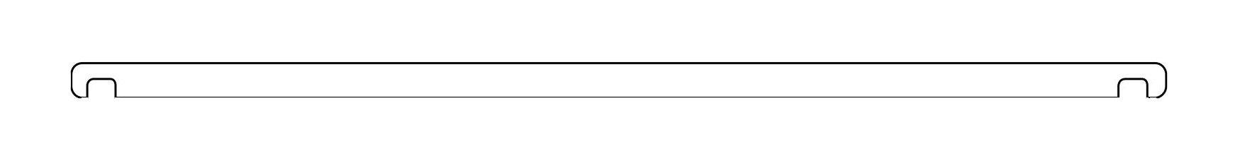 Hängestäbe für Kartei A4