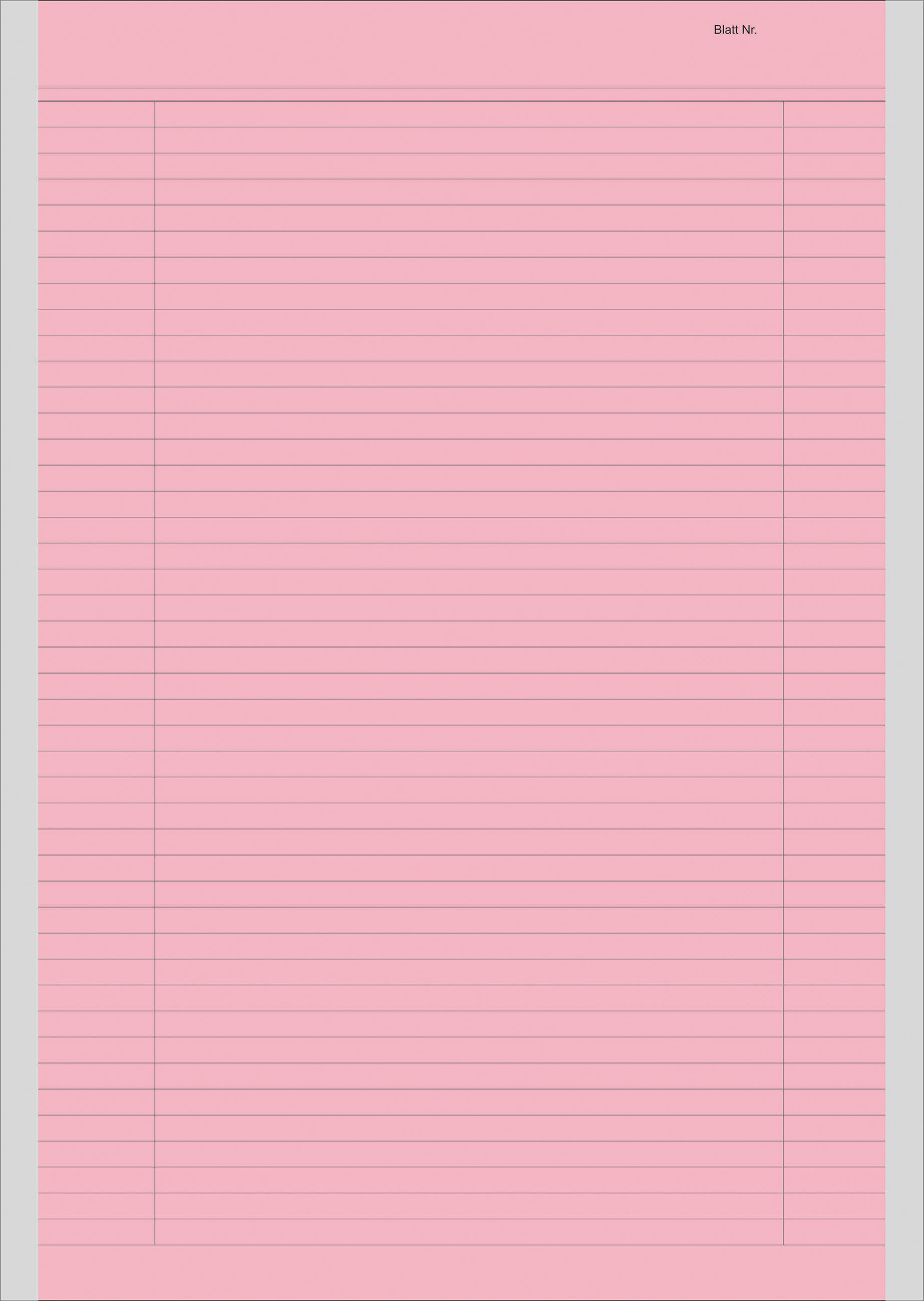 Einlegeblatt U1 1000 Stück